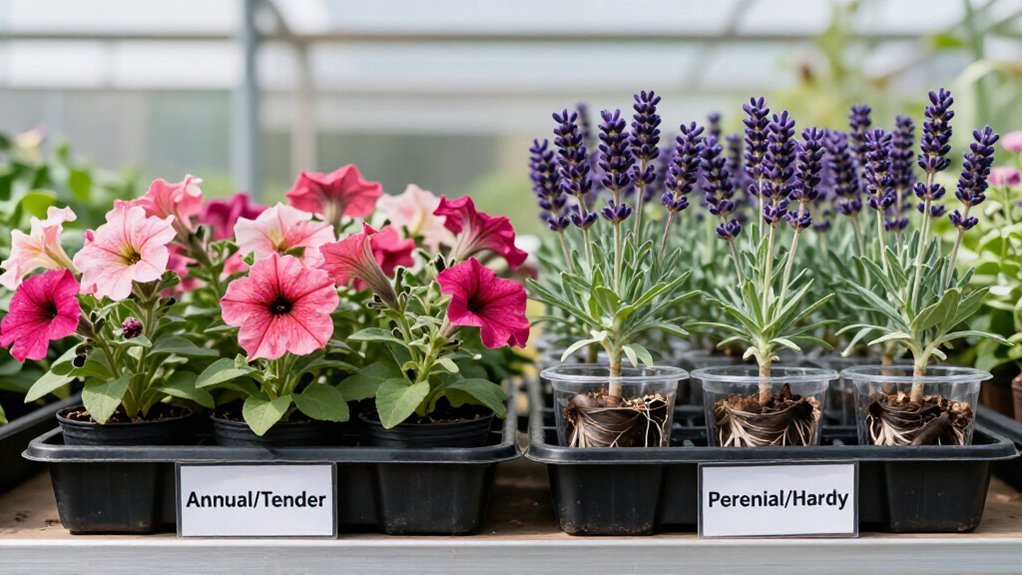 hardy tender half hardy annuals suitability