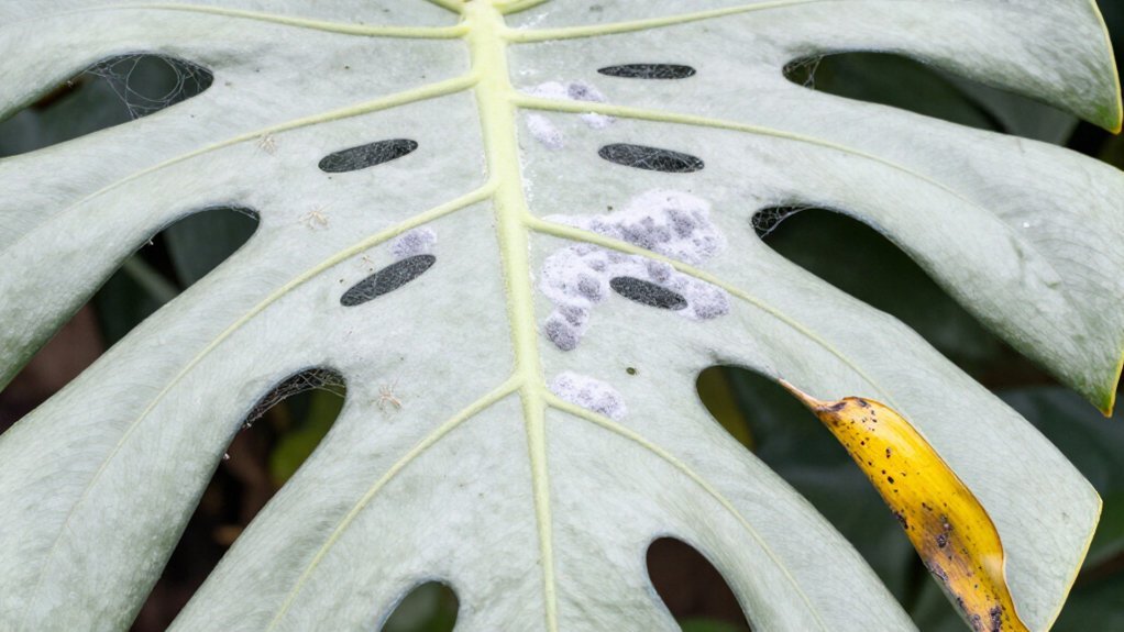 inspect undersides isolate new plants