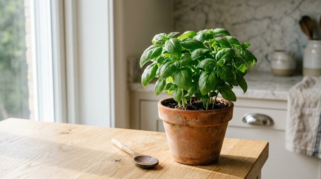 keeping basil alive indoors tips