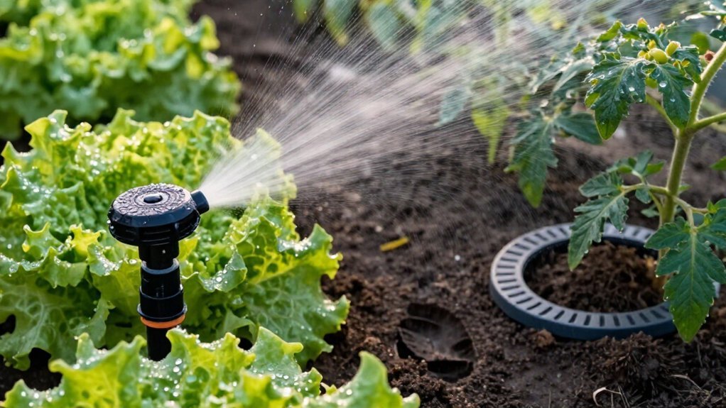 motion activated sprinklers and weekly repellents
