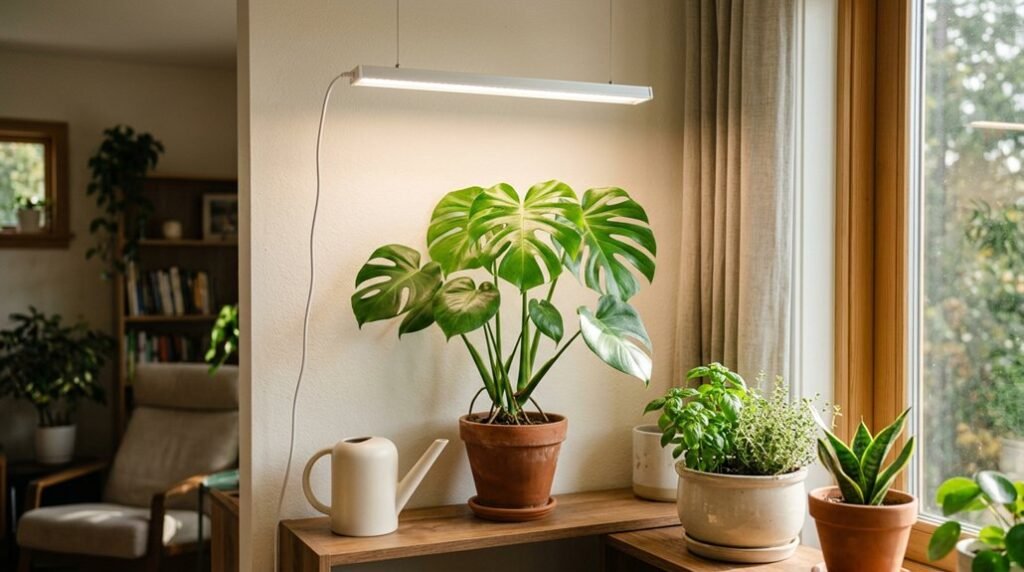 optimal distance of grow light from plant