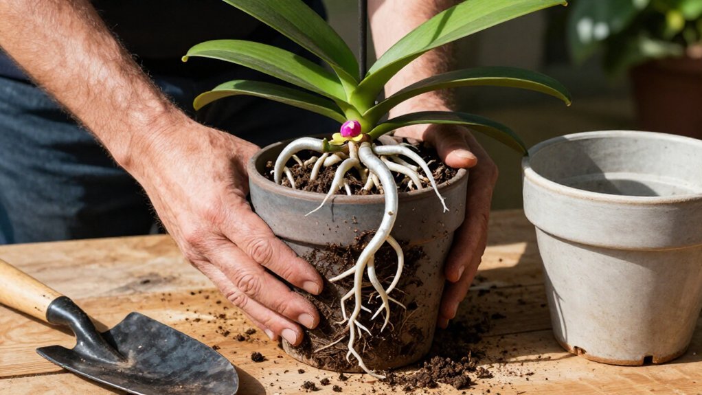 repot after bloom one size