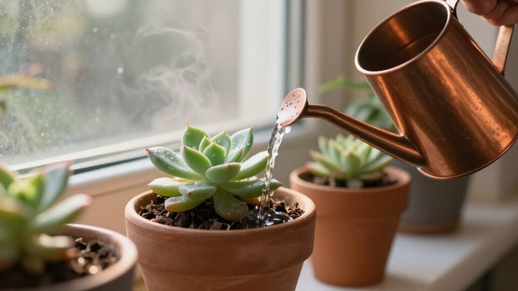 room temperature morning watering routine