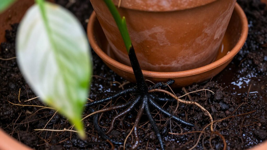 root rot poor drainage cured