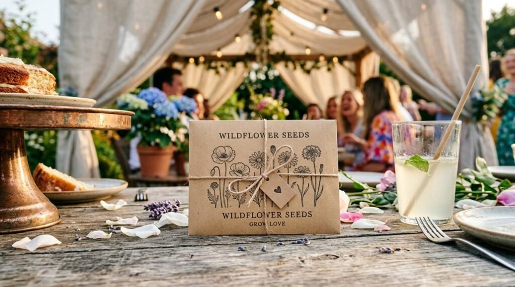top garden party favor ideas